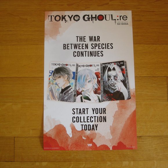 2/$12: TOKYO GHOUL Anime Manga Viz Poster 11 x 17 - Picture 2 of 2